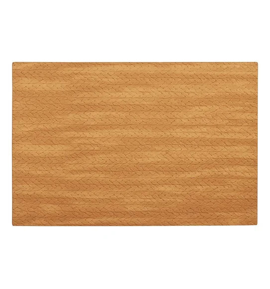 Canvas Solid Table Mat Camel