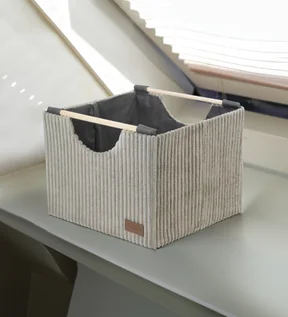 Sophia Large Foldable Laundry Basket Storage Basket Taupe