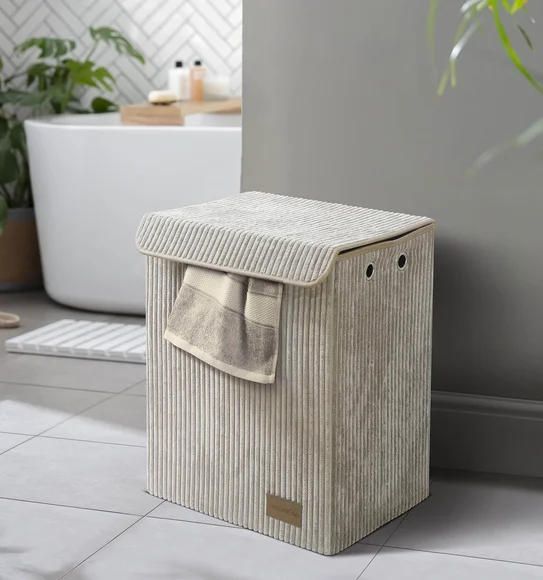 Sophia Foldable Basket Storage Basket Taupe