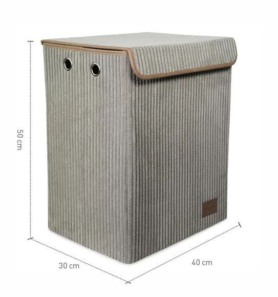 Sophia Foldable Basket Storage Basket Taupe
