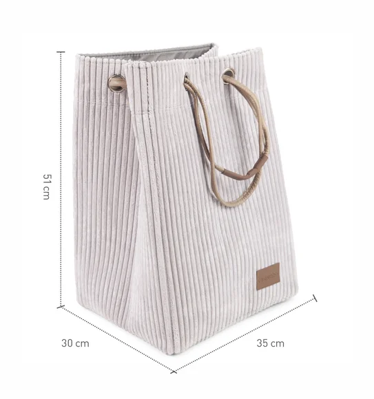 Sophia Foldable Basket Storage Basket Stone