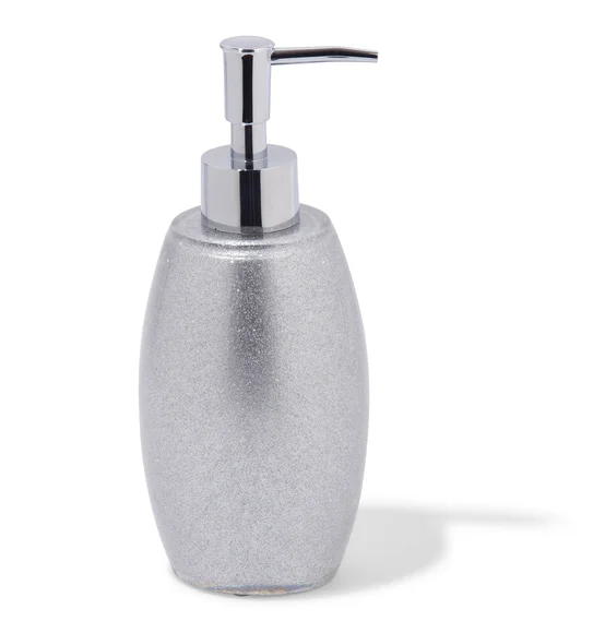 Arsh Soap Dispenser Polyresin Soap Dispenser Silver