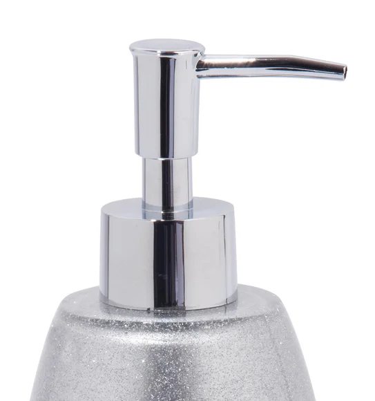 Arsh Soap Dispenser Polyresin Soap Dispenser Silver