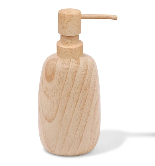 Azure Soap Dispenser Polyresin Soap Dispenser Wood