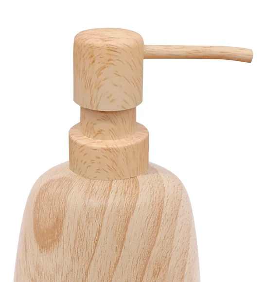 Azure Soap Dispenser Polyresin Soap Dispenser Wood