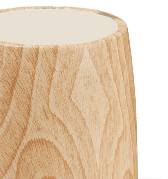 Azure Toilet Brush Polyresin Toiletbrush Holder Wood