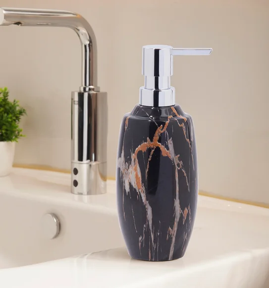 Azure Soap Dispenser Polyresin Soap Dispenser Chocolate