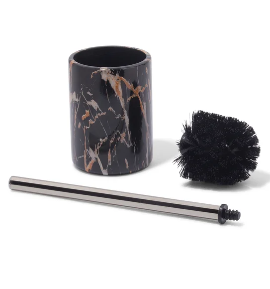 Azure Toilet Brush Polyresin Toiletbrush Holder Chocolate