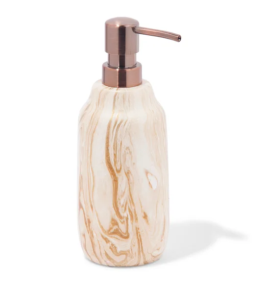 Azure Soap Dispenser Polyresin Soap Dispenser Gold
