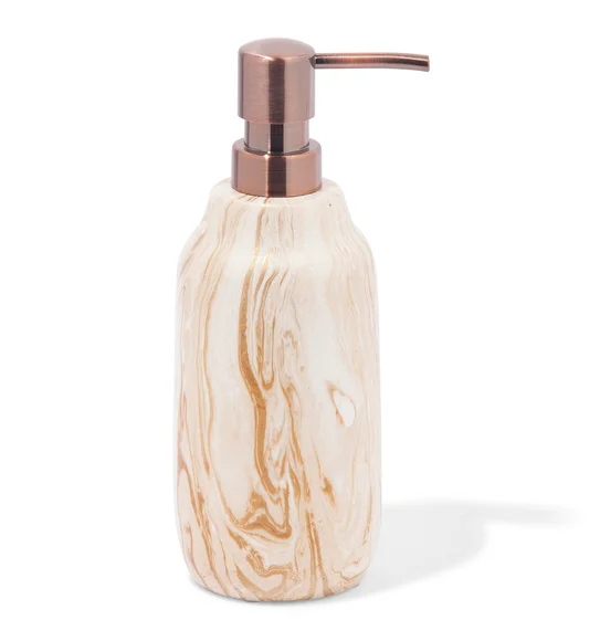 Azure Soap Dispenser Polyresin Soap Dispenser Gold
