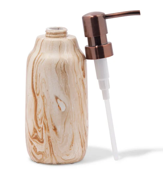 Azure Soap Dispenser Polyresin Soap Dispenser Gold