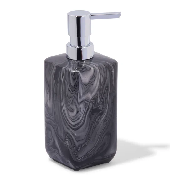 Azure Soap Dispenser Polyresin Soap Dispenser Black