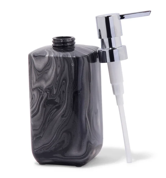 Azure Soap Dispenser Polyresin Soap Dispenser Black