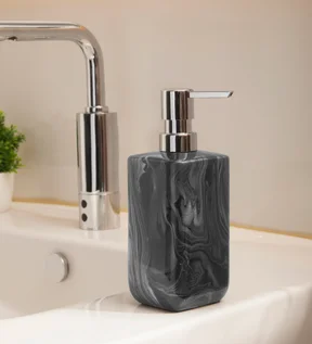 Azure Soap Dispenser Polyresin Soap Dispenser Black