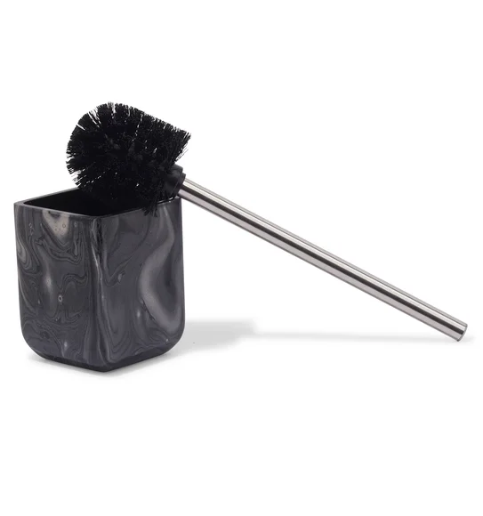 Azure Toilet Brush Polyresin Toiletbrush Holder Black