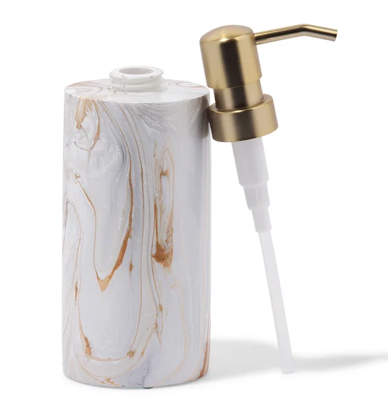 Azure Soap Dispenser Polyresin Soap Dispenser L.Brown