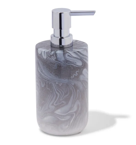 Azure Soap Dispenser Polyresin Soap Dispenser Silver