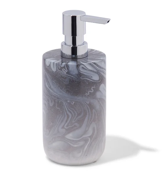 Azure Soap Dispenser Polyresin Soap Dispenser Silver