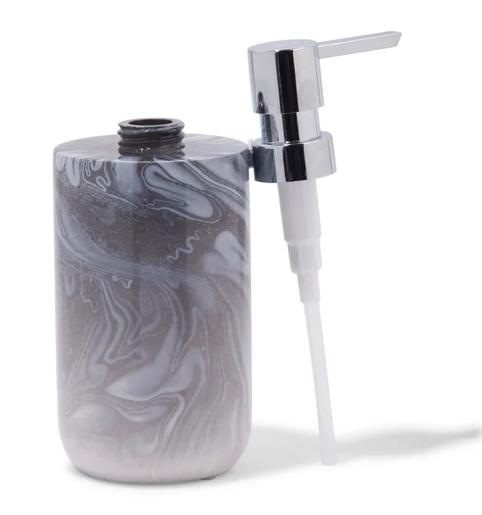 Azure Soap Dispenser Polyresin Soap Dispenser Silver