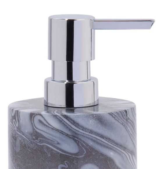 Azure Soap Dispenser Polyresin Soap Dispenser Silver