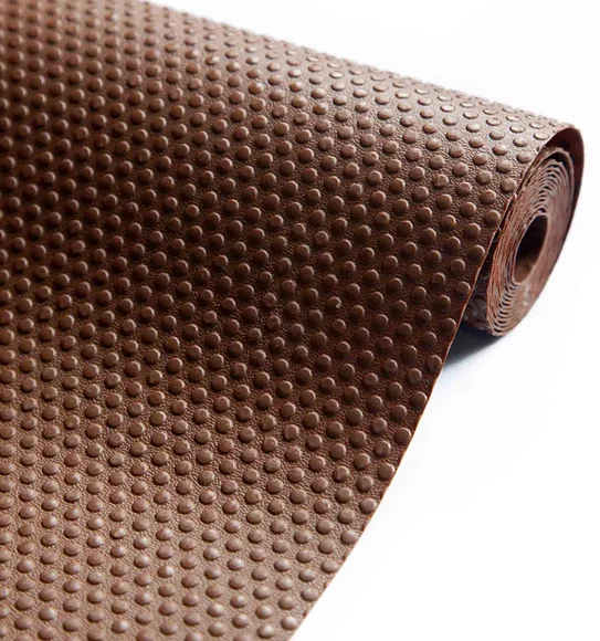 Rio PVC Shelf Liner Chocolate