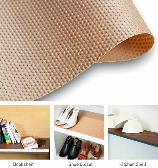 Rio PVC Shelf Liner Beige