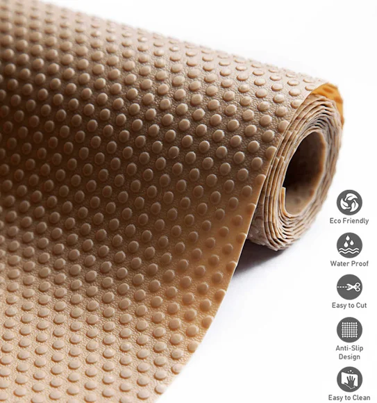 Rio PVC Shelf Liner Beige