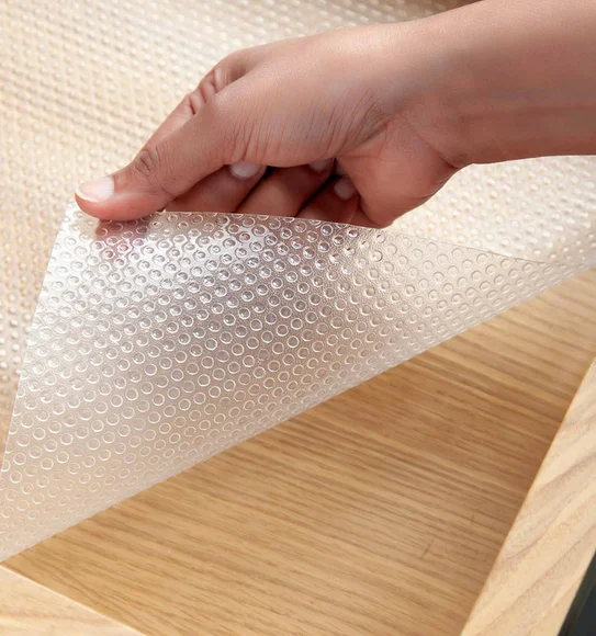 Rio PVC Shelf Liner Clear
