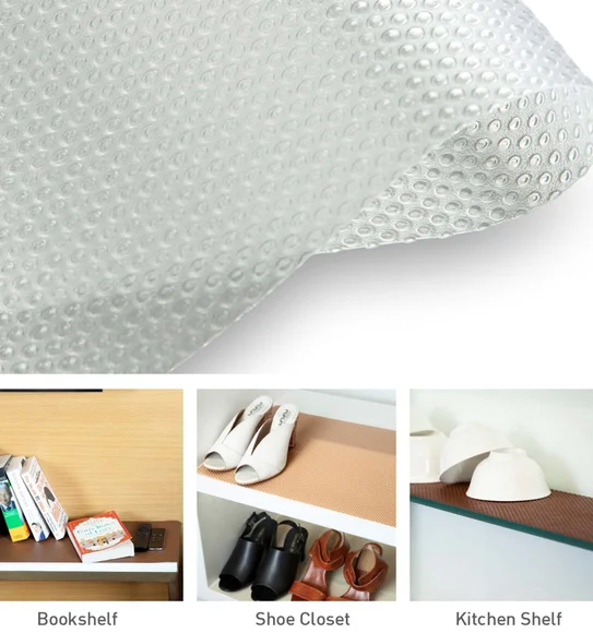 Rio PVC Shelf Liner Clear