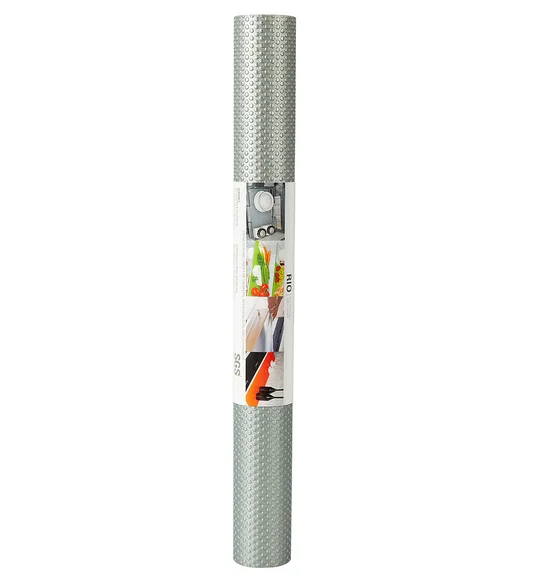 Rio PVC Shelf Liner Grey