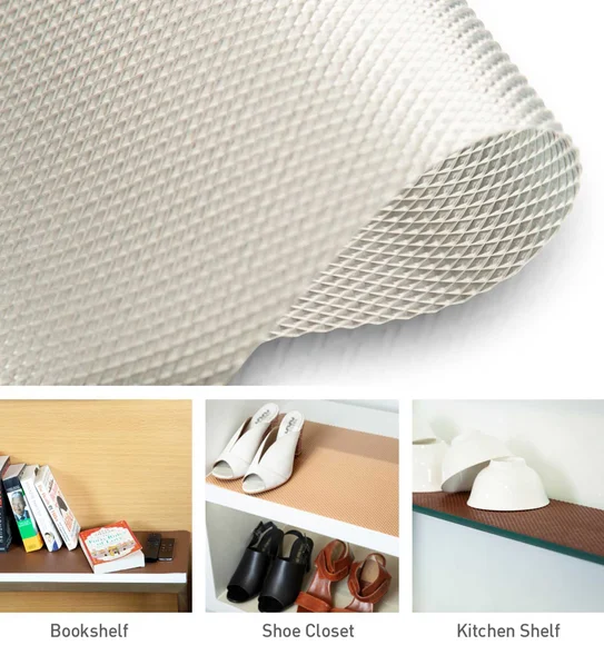 Rio PVC Shelf Liner Clear