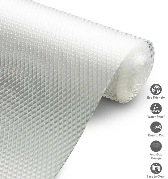 Rio PVC Shelf Liner Clear
