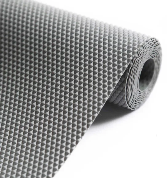 Rio PVC Shelf Liner Grey
