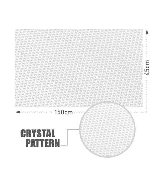 Rio PVC Shelf Liner Clear