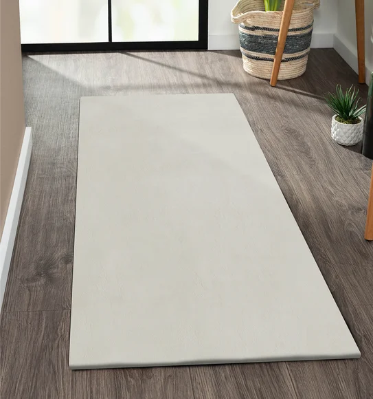 Angola 2 Solid Bedside Runner Stone