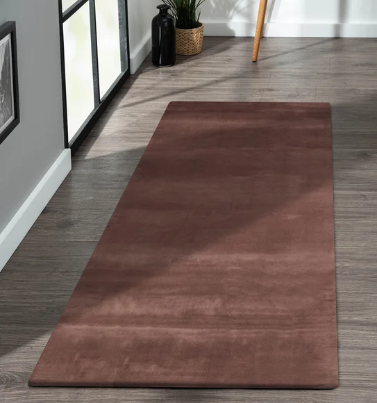 Oslo Jr Rabit Fur Runner Chocolate
