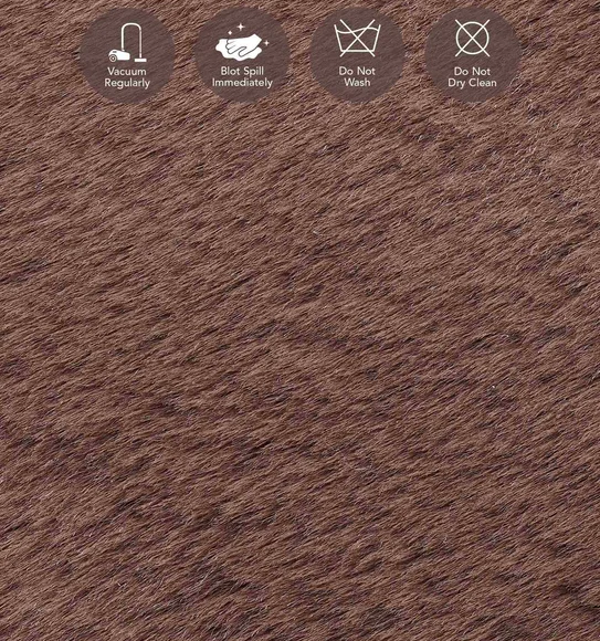 Oslo Jr Solid Machine Made Carpet Chocolate