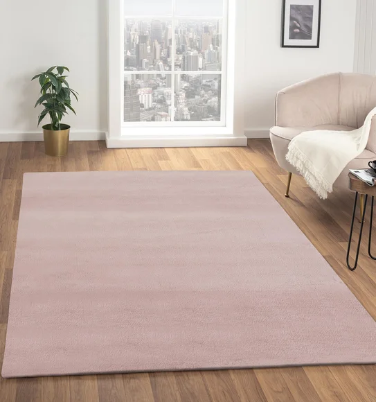 Oslo Jr Machine Made Carpet Baby Pink