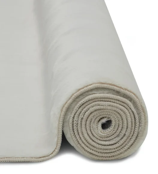 Oslo Jr Rabit Fur Carpet Cream