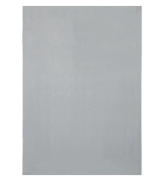 Oslo Jr Rabit Fur Carpet Silver