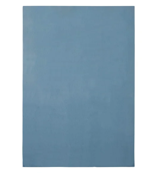 Oslo Jr Rabit Fur Carpet Blue