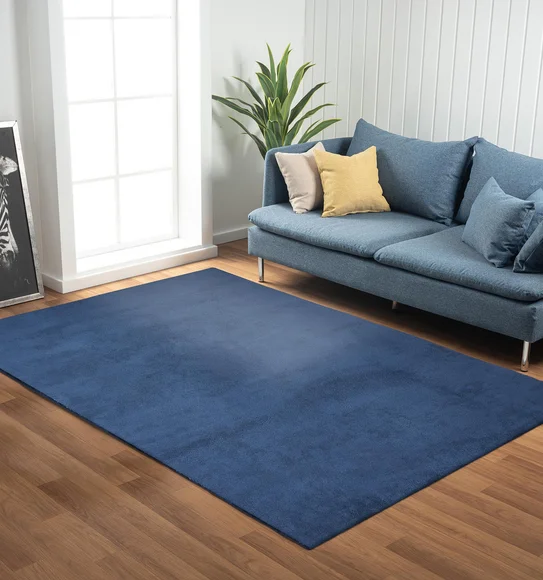Poco Solid Carpet Blue