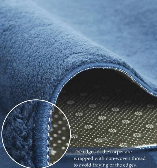 Poco Solid Carpet Blue