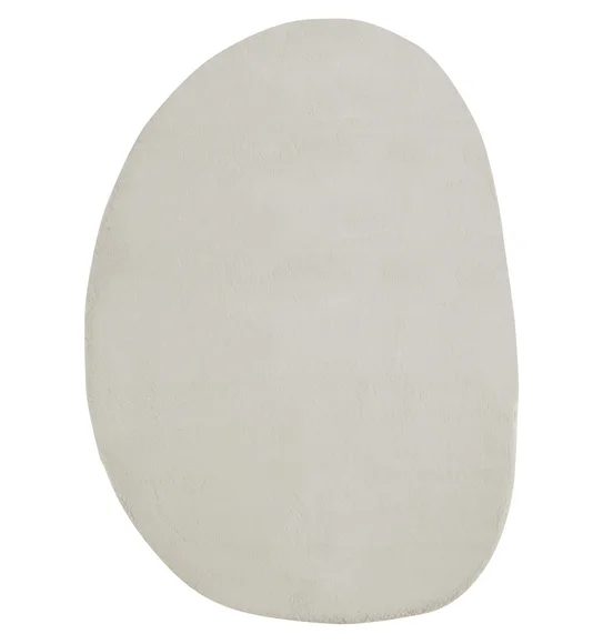 Angola 2 Solid Oval Shaped Carpet Stone