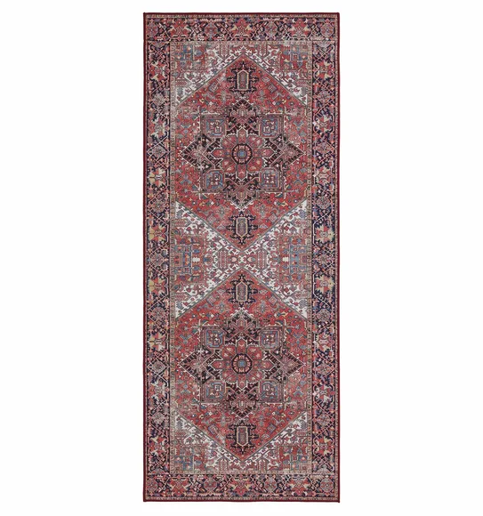 Pop Classical Runner Navy and Rust
