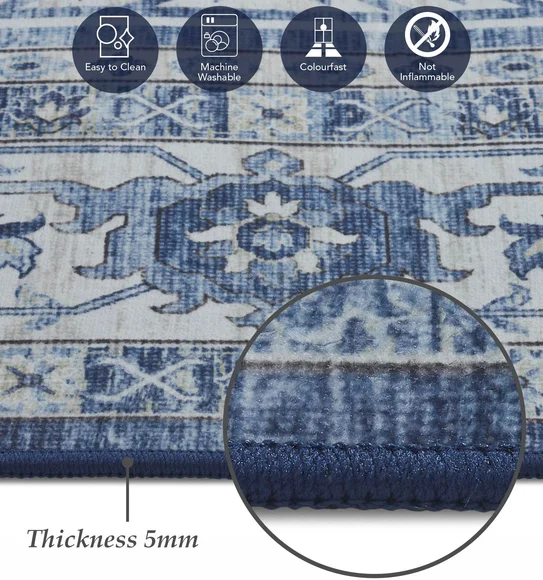 Pop Classical Runner Blue and Ivory