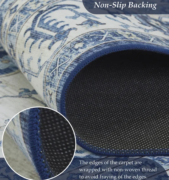 Pop Classical Runner Blue and Ivory