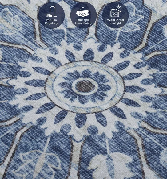 Pop Classical Runner Blue and Ivory