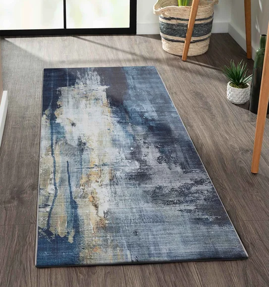 Pop Abstract Runner Blue