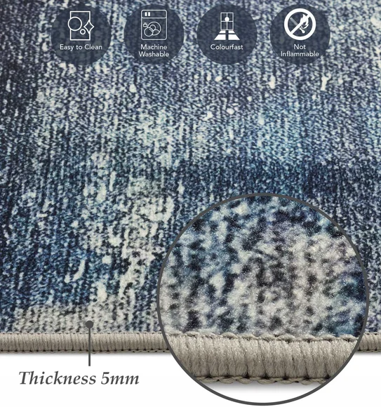 Pop Abstract Runner Blue